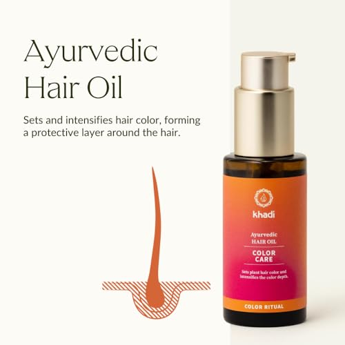 Plant-Based Hair Oil for Color Fixation & Shine - Natural & Vegan - 1.69 fl oz