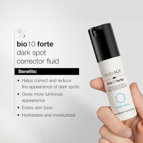 LULLAGE Bio10 Forte Dark Spot Corrector Serum for Face, Hydrating & Brightening