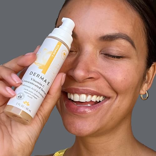 Vitamin C Face Serum with Hyaluronic Acid 2 Fl Oz - Brightening & Hydrating