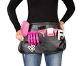 Black FRAMAR Salon Waist Belt with Shears Pouch - Hairdresser Accessories