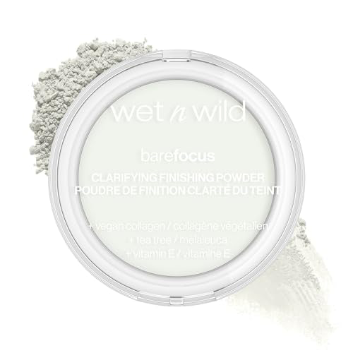 wet n wild Bare Focus Clarifying Finishing Powder & Mega Last Breakup Proof Eyeliner Waterproof 16-Hour Wear