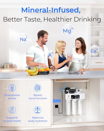 Waterdrop RT-2CFCBM RO System Replacement Filter Bundle - Long-Lasting Purified Water