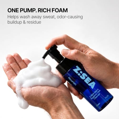 Men's Foaming Intimate Wash pH Balanced Odor Control 5.29 Oz