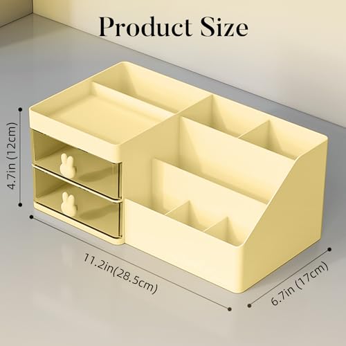 Makeup Organizer with Drawers - Cosmetic Storage Box for Vanity, Skincare & Makeup Tools