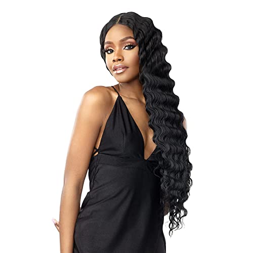 Sensationnel Vice Lace Front Wig Unit 6 1B Offblack Synthetic HD Lace