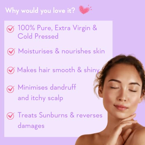 Jojoba Oil - 100ml Cold Pressed Natural Skin & Hair Oil - WishCare