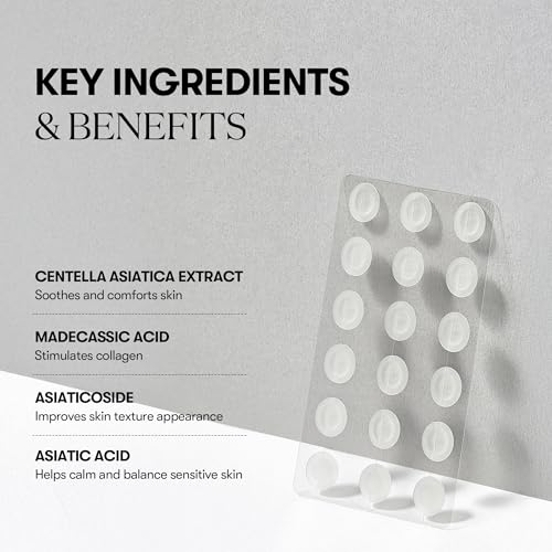 VT COSMETICS Pro Cica Pimple Patches (66 Count) - Hydrocolloid Acne Patches with Centella for Calm & Repair, Invisible Zit Stickers for Face & Blemish Spot Treatment, 2 Sizes, Korean Skincare