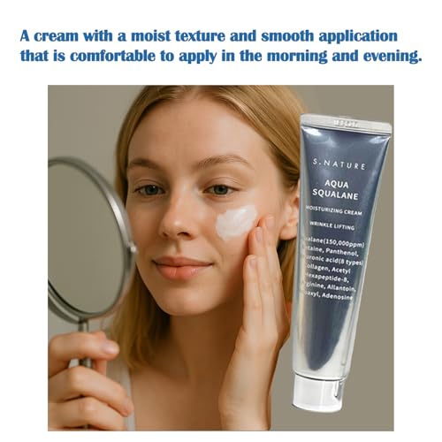 Deep Hydration Moisturizing Cream with Squalane & Hyaluronic Acid 60ml+30ml Set