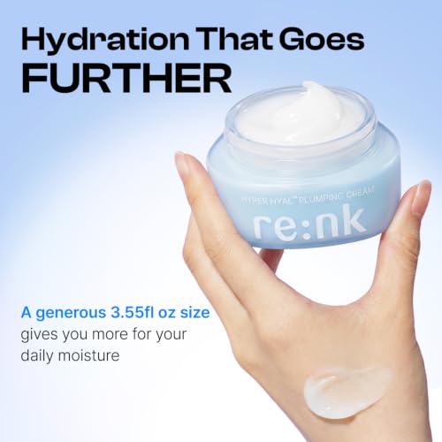 Re: NK Hyper Hyal Plumping Face Gel-Cream with Hyaluronic Acid, Deep Hydration, Cooling Sensation, 3.55 fl oz