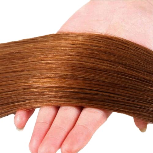 Human Hair Extensions 300g 26 28 30 Inch Light Brown Straight Bundles - Variation of 26 28 30 Inch / #30 Dark Brown S