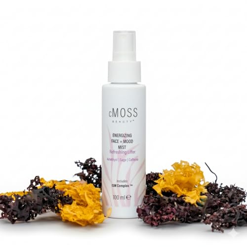 Anti-Aging Glass Skin Face Mist with Sea Moss & Hyaluronic Acid – Glow & Tighten, Hydrate, Mood Boost, Oil-Free for All Skin Types