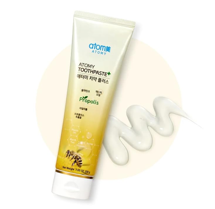 Propolis Bees Dental Toothpaste - Korean Oral Care System, 7.05 Oz x 3