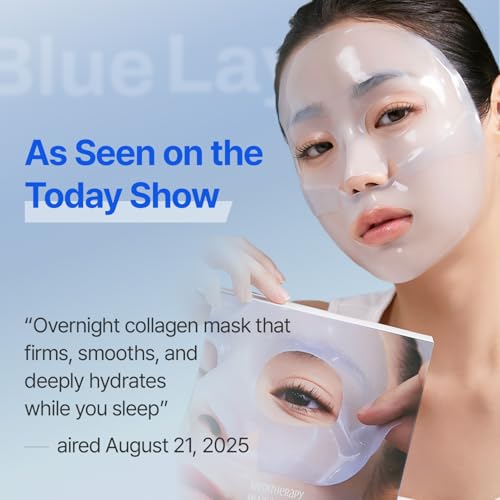 MEDITHERAPY BlueLayer Water Dome Mask 4 Pack - Collagen & Sculpting Face Sheet