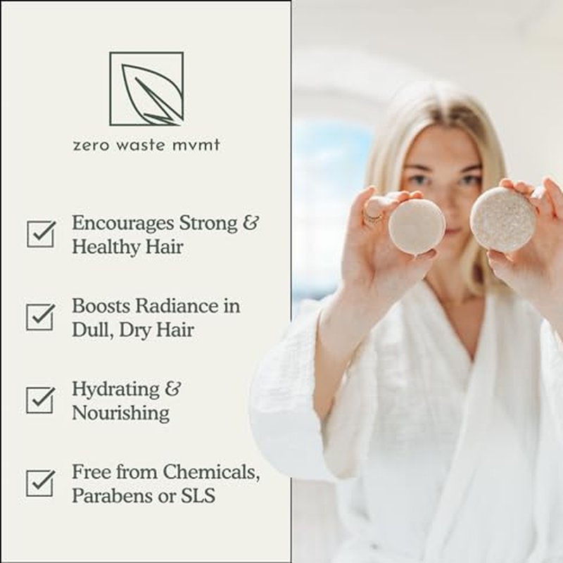 Conditioner Bar | Cedar + Patchouli | Eco-friendly Conditioner with Travel Container | Natural Salon Quality Conditioner, Zero Waste & Plastic Free¡¦
