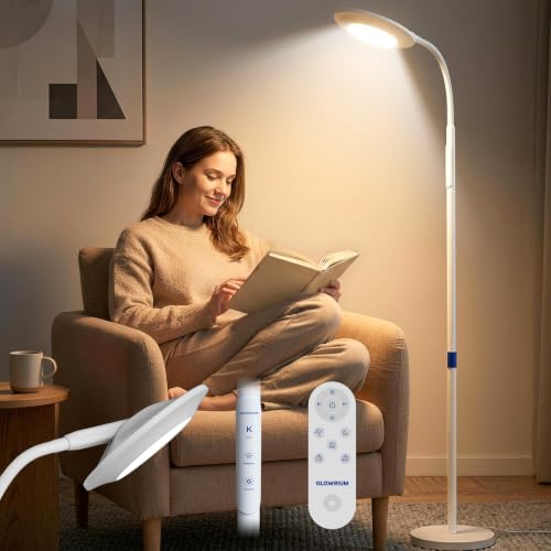 48,000 Lux Light Therapy Lamp - Full Spectrum LED Natural Light for Bright Indoor Lighting