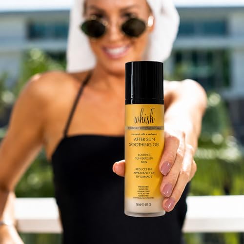 After-Sun Soothing Gel with Organic Aloe and Manuka Honey - Calms UV Damage