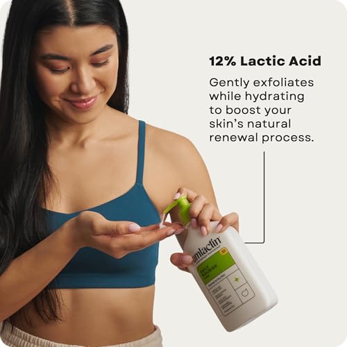 Lactic Acid Body Lotion - Daily Nourish Moisturizer with 12% Exfoliating Formula, 14.1 oz - Pack of 2