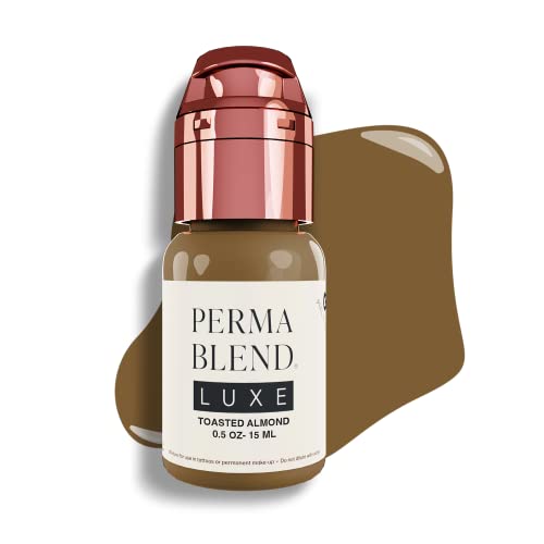 Microblading Ink for Eyeliner - Toasted Almond Vegan Cosmetic Tattoo Ink 0.5 oz