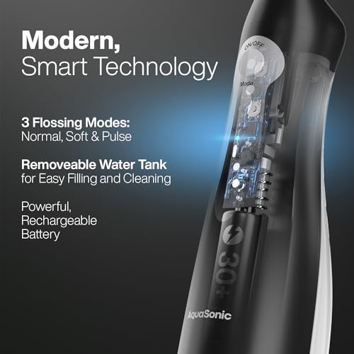 Oral Care Bundle with Black Series Electric Toothbrush & Water Flosser