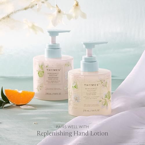 Nourishing Hand Wash - Bergamot Nectar Liquid Hand Soap for Bathroom & Kitchen - 9.4 fl oz