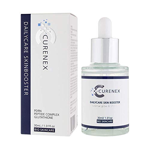 Skin Booster Serum with Salmon DNA, Peptides & Hyaluronic Acid - Rejuvenating Face Serum