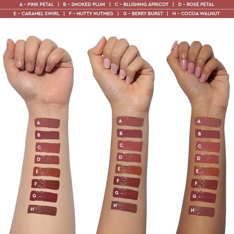 KIRO Glossfinity Cr?me Gloss | Nutty Nutmeg | Gloss for a Luminous Finish | Hydrating, Non-Sticky Formula Enriched with Murumuru & Cupua?u Butters | 8 Shades Perfect for Every Indian Skin Tone | 5ml