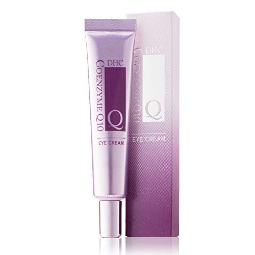 DHC CoQ10 Eye Cream, Antioxidant Treatment for Fine Line and Crow's Feet, Skin-Brightening Vitamin C, Fragrance and Colorant Free, 0.88 oz. Net wt.