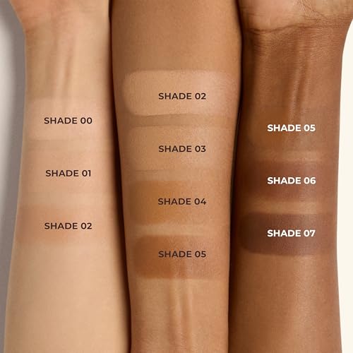 Laura Mercier Tinted Blur Balm, Balm-to-Powder Blurring Skin Tint, 12HR Wear, Natural Matte Soft-Focus Finish, Sheer Buildable Coverage, Peptide-Infused