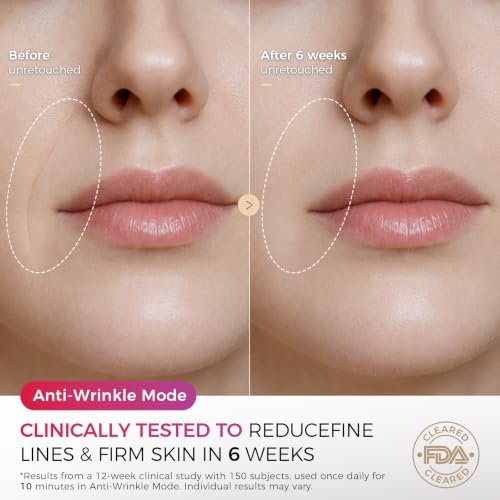 BONLIBRO FDA Cleared Red Light Therapy Face Mask 850nm NIR for Skin Rejuvenation
