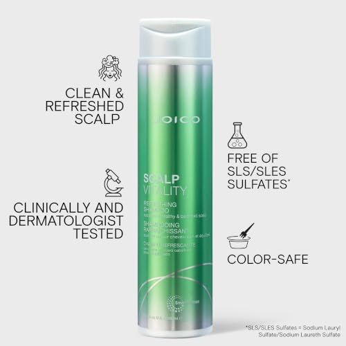 Joico Refreshing Scalp Shampoo for All Hair & Scalp Types – 10.1 Fl Oz