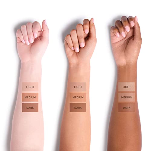 Dark Contour Powder for Natural Sculpting - Vegan & Cruelty-Free, Non-Caking, Lightweight