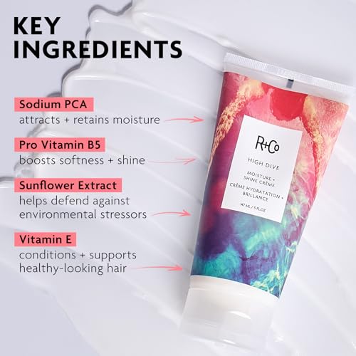 R+Co High Dive Moisture & Shine Hair Cream 5 Fl Oz - Deep Hydration & Gloss