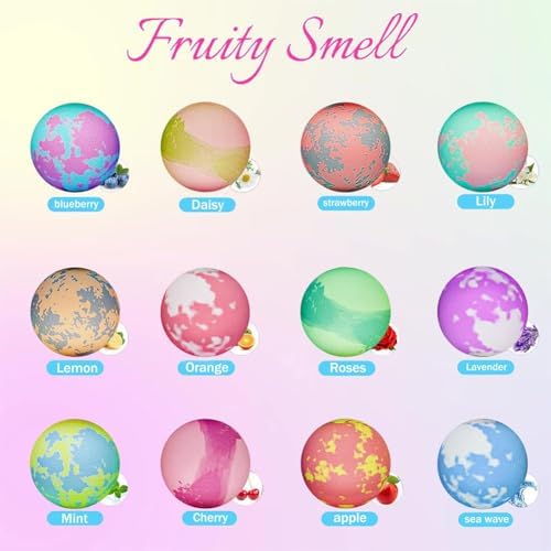 Kims Cosiart Pink Unicorn Bath Bombs Set with Surprise Inside - 20 Pack for Girls & Kids, Birthday & Gift