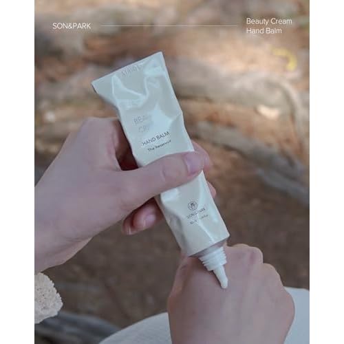 SON&PARK Beauty Water Vegan Hand Balm Cream, Instant Relief Moisturizing Hand Lotion, Shea Butter, Fragrance Hand Balm, On-the-Go Hydration & Protection (50mL, 1.69fl.oz) (1.69fl.oz, Blossom Hill)