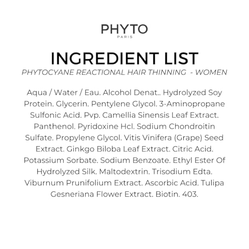 PHYTOCYANE Women Hair Loss Treatment Serum New Pack - Supports Fuller, Shinier Hair