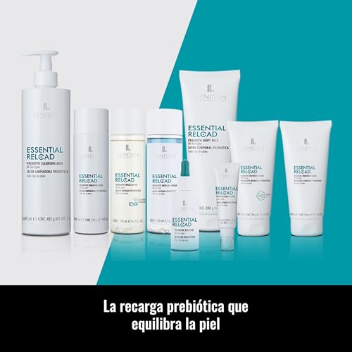 LENDAN - Micellar Water - Essential Reload Prebiotic - 200 ml - for All Skin Types - Alcohol and Paraben-Free Makeup Remover - Gentle Cleansing - with Prebiotic Ingredients