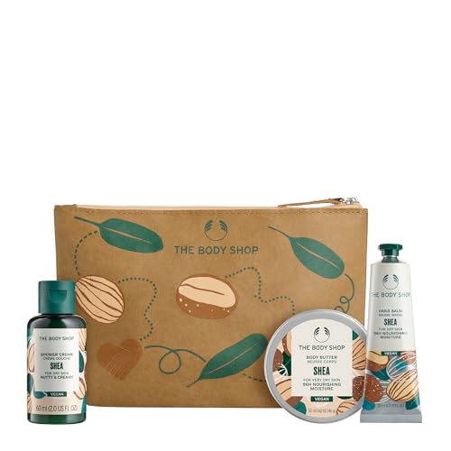 Shea Butter Gift Set - 3-Piece Scented Body Care Routine for Dry Skin