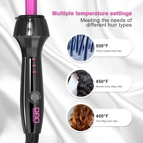 Red Dan 500°F Hot Comb for Wigs & Black Hair - Electric Styling Tool