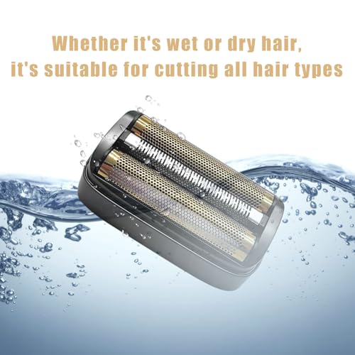 Black Replacement Foil & Cutter Set for Andis reSURGE Shaver 17300 - 2 Pack