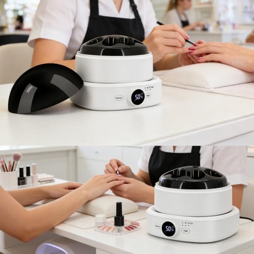 Electric Nail Soaking Bowl with Precise Temperature Control 86-140°F