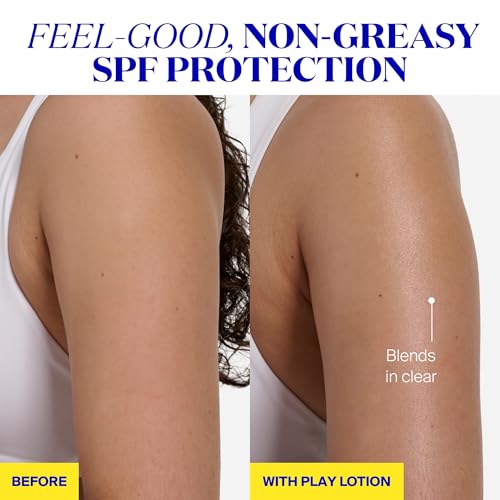 Supergoop! PLAY Everyday Lotion SPF 50 - Broad Spectrum Body & Face Sunscreen - Great for Active Days - Fast Absorbing, Water & Sweat Resistant - 2.4 fl oz