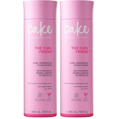 Cake Beauty The Curl Next Door Curl Enhancing Conditioner, 10 Ounce (Pack of 2)