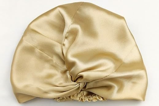 Mulberry Silk Sleep Cap Bonnet for Hair Care - Double Layer, 9 Colors