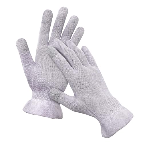 Moisturizing Beauty Gloves for Hands - Overnight Touchscreen Sleep Gloves (S/M) by MIG4U