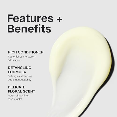 Paul Mitchell The Detangler Conditioner 33.8 Fl Oz - Hydrates & Adds Manageability for Medium to Coarse Color-Treated Hair
