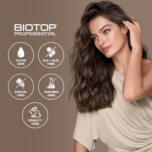 Biotop Professional 700 Keratin + Kale Hair Shampoo - Damaged Hair Repair, 8.45 Fl Oz
