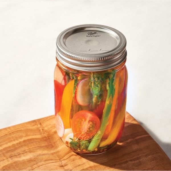 Ball Regular Mouth Mason Jar Lids – 16 Dozen (192 Lids) for Canning, Made in USA