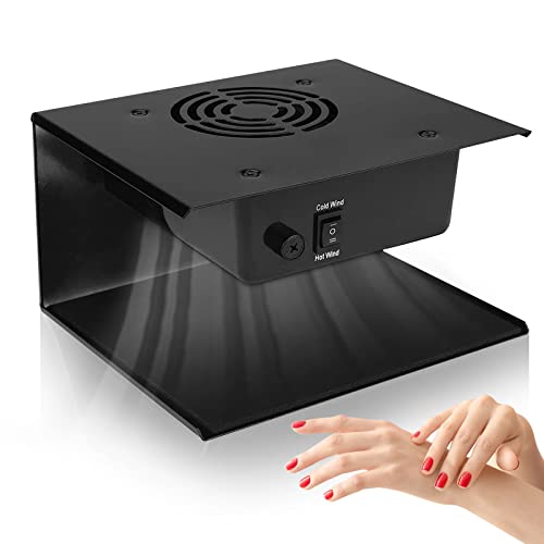 GGAIFbp 300W Nail Dryer Fan for Regular & Gel Polish Hot & Cool Air