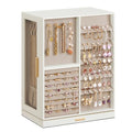 Jewelry Box Organizer with 360° Rotating & 7 Drawers - Cloud White, 6.3 x 8.7 x 13 inches Variation of THIS listing