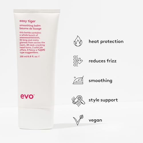 Hair Styling Balm for All Hair Types - Smoothing & Frizz Control 6.8 Fl Oz